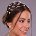Tiara Dupla Pérolas