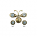 Broche Ímã Bee Fúcsia - OUTLET