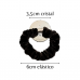 Scrunchie Esfera Cristais