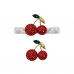 Kit Presilha + Broche Cereja