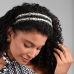 Kit Tiara + Laço Tweed Shine
