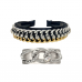 Kit Tiara + Presilha Big Chain Cristal