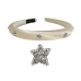 Kit Tiara Cetim + Broche Alfinete Stars