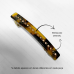 Presilha Fina Cristal P Acetato - OUTLET