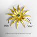 Broche Ímã Sol Malaquita - OUTLET