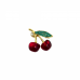 Broche Alfinete Cherry